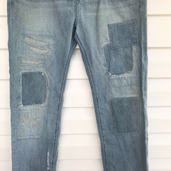 {Anthropologie} Holding Horses Patchwork Jean - Picture 4 of 8